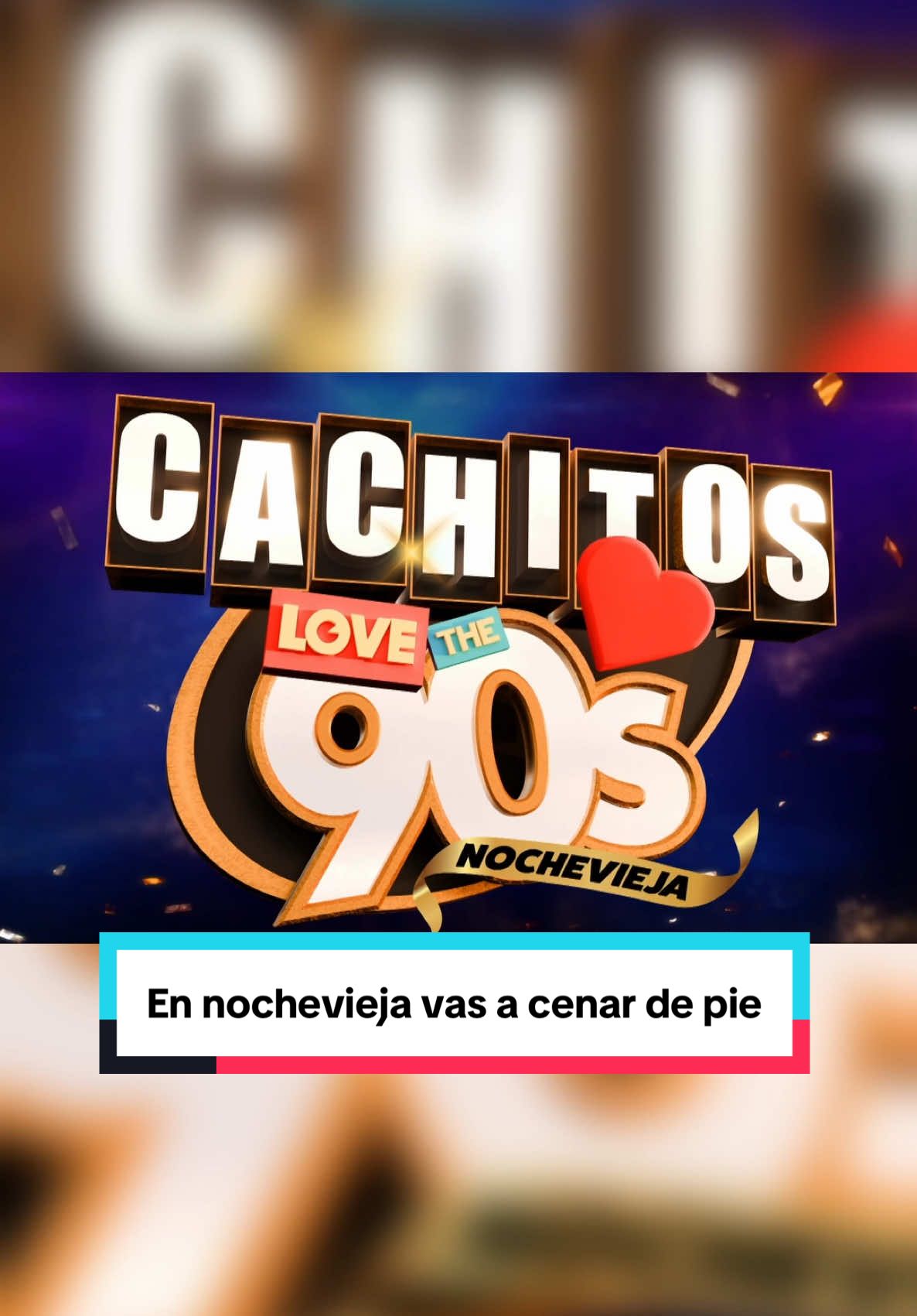 ¡Llega Cachitos Love The 90s! 📺✨ ¡Esta Nochevieja vas a cenar de pie! Sabemos que echáis muuucho de menos aquellas Navidades de los 90... 🎄Así que, nos hemos puesto manos a la obra y hemos creado un programa único para que esta Nochevieja, ¡toda una generación tenga su lugar!🕺💃🏽 🔔 Todos los amantes de los 90, tenemos una cita el 31/12 a las 22:30 en @la2_tve.