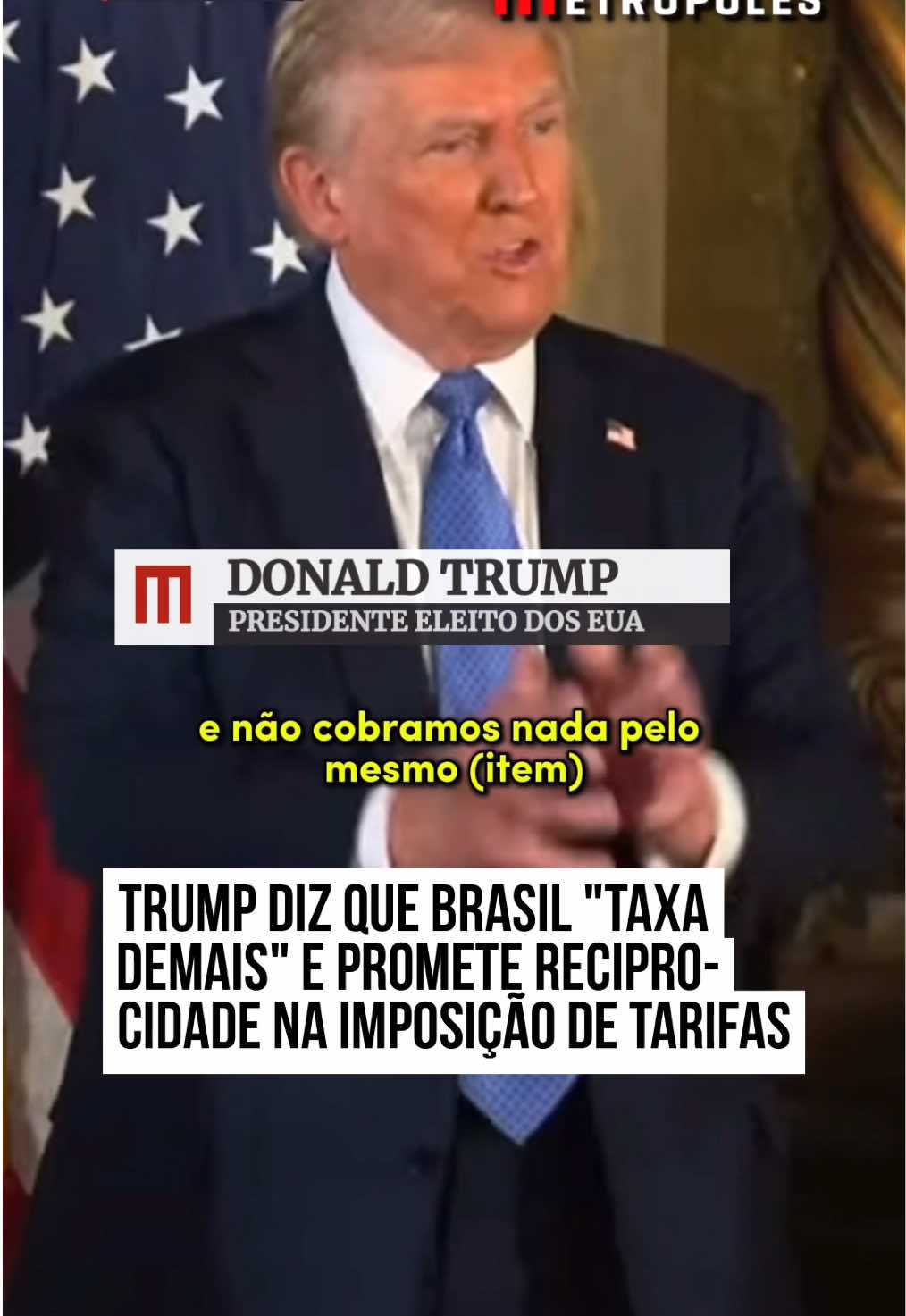 #Trump diz que #Brasil 