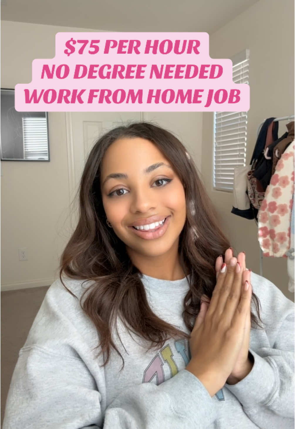 $75 per hour no degree needed with equivalent, work experience, film, and television based remote work from home job! If you want a full-time job with benefits, this is perfect for you. It’s high paying and anyone can apply! #highpay #highpaying #remote #remotejob #remotejobs #workfromhome #workfromhomejob #workfromhomejobs #wfh #wfhjob #wfhjobs #onlinework #homebased 