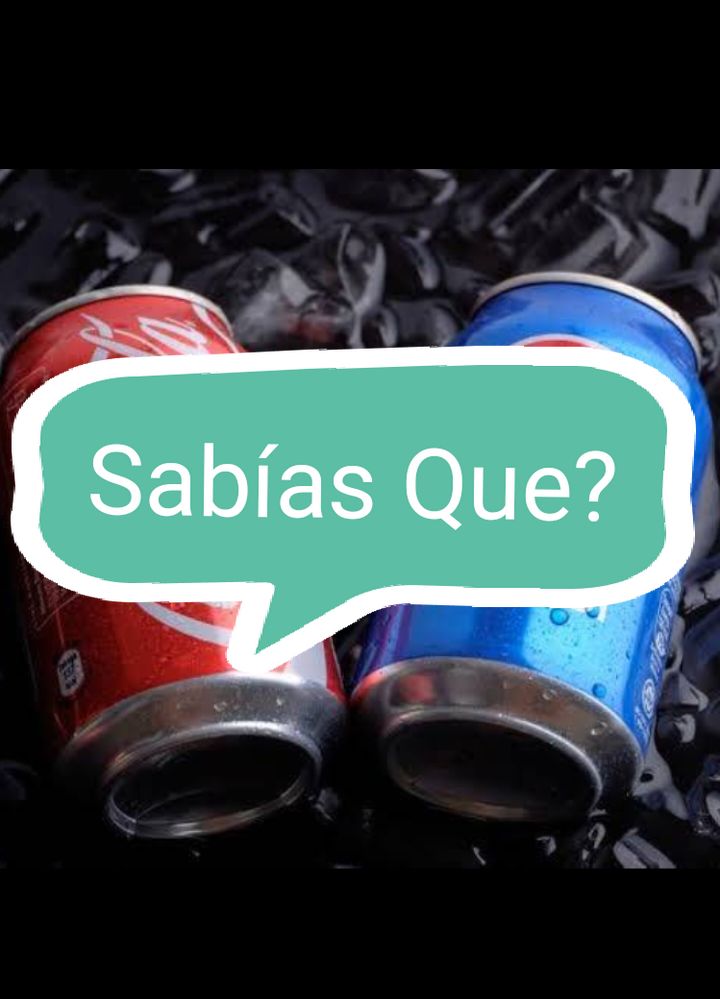 Sabías que la coca cola y la Pepsi #perturvador #miedo #cocacola #pepsi