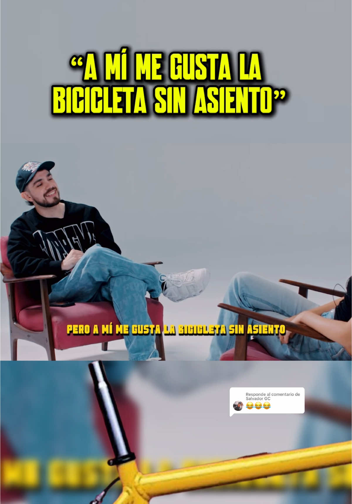 Respuesta a @Salvador GC JUAN GUARNIZO DICE QUE LE GUSTA LA BICICLETA SIN ASIENTO @JuanSGuarnizo #juansguarnizo #juaniquilador #juanguarnizo #juanvs20mujeres #juanvs20mujeres #fyp #parati #longervideos 