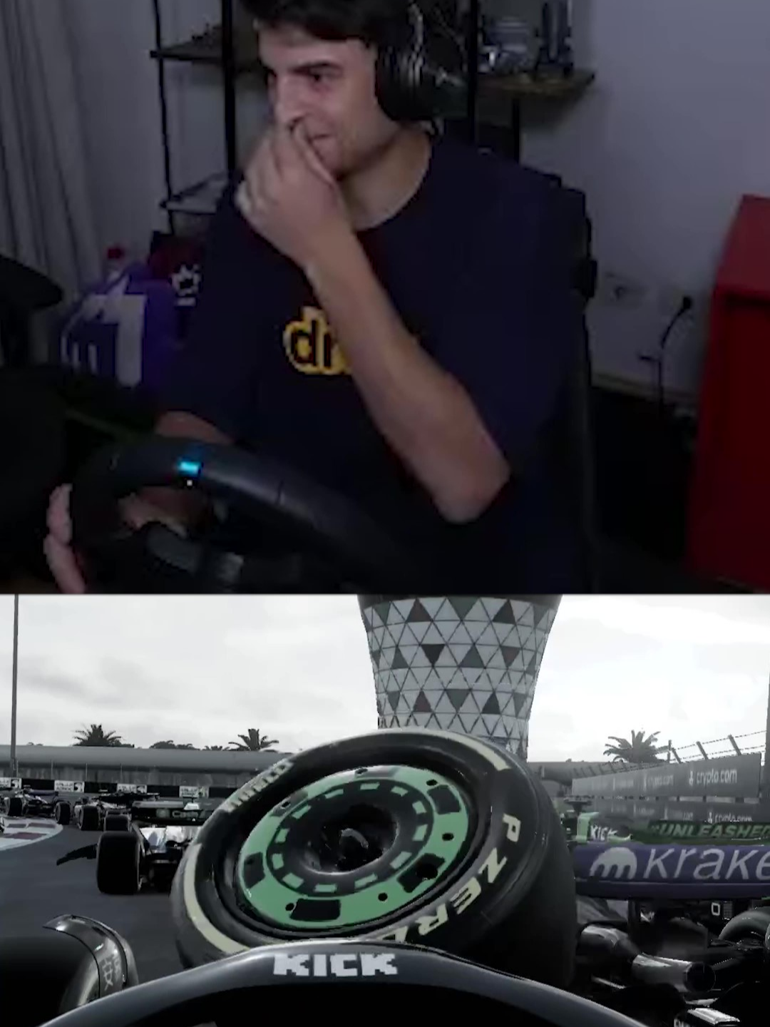 NO ROMPÍ NADA #goncho #formula1 #piloto #fails #streamer #kick #clips #enojo #tilt #choque #automovilismo #carreras #f1 #simulador #kickstreaming #stream #gonchobanzas #enojado #autos #carrera #kickclips #kickstreamer #banzas #fail #f1tiktok #streamerargentino #simuladoares #humor #argentina