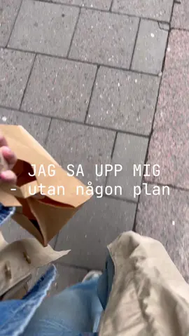 Jag sa upp mig! #lifeupdate 