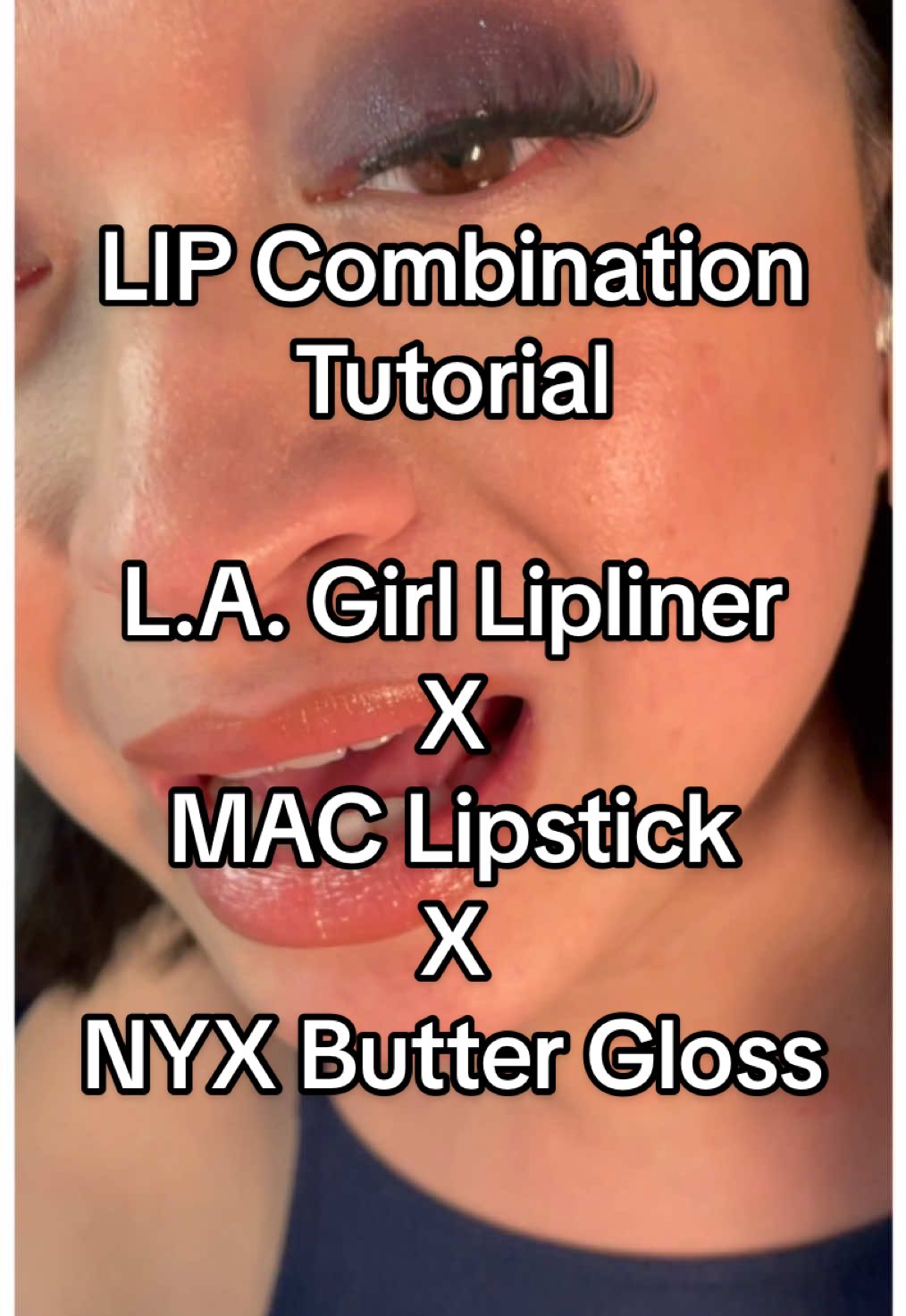 LIP Combination Tutorial! #makeuptutorialvideo  #makeupreviews  #makeuptutorials  Lipliner - @L.A. Girl Cosmetics  Lipstick - @maccosmetics  Lipgloss - @NYX Professional Makeup 