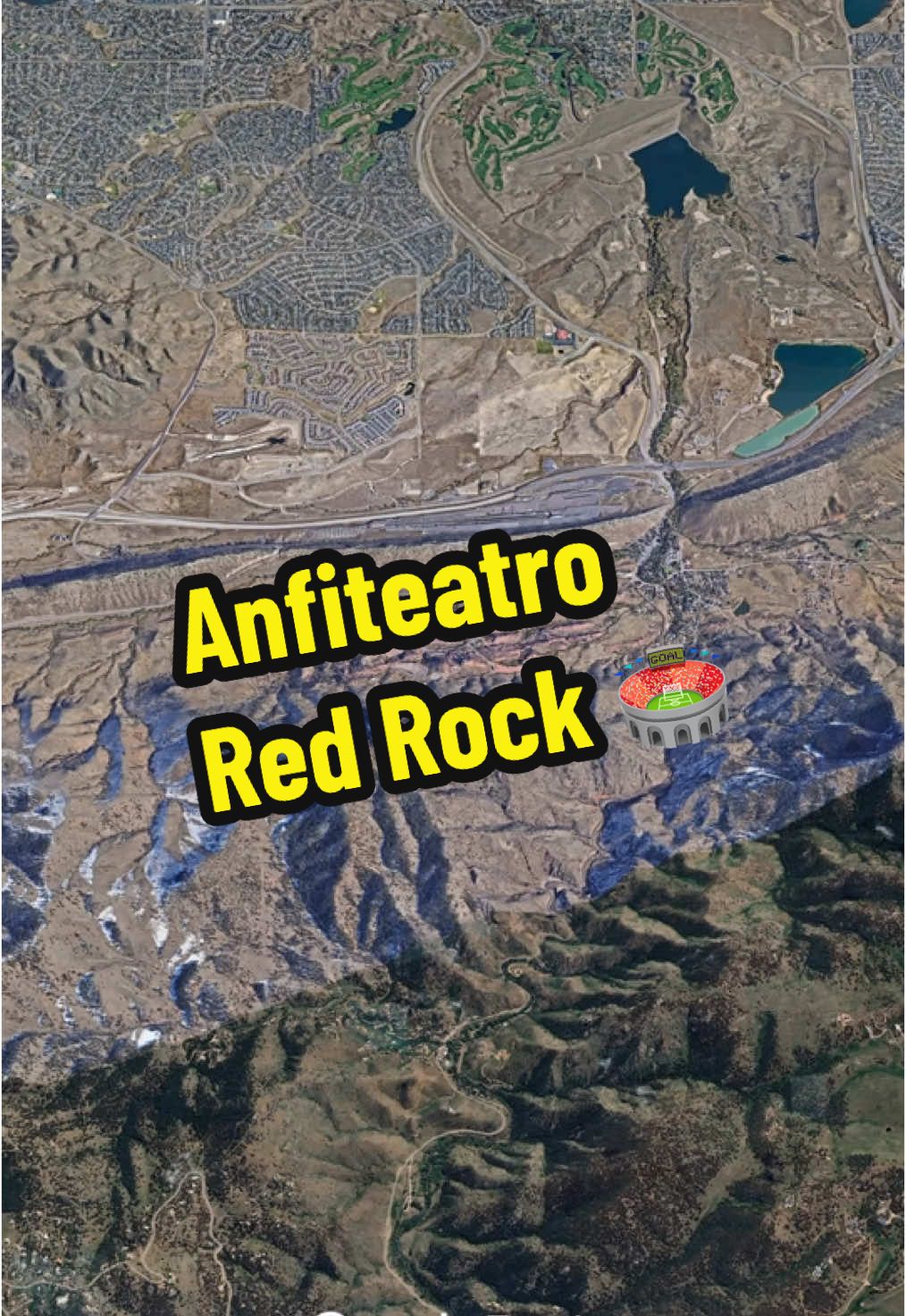 El Anfiteatro Natural Más IMPRESIONANTE del Mundo #usa #eeuu #colorado #anfiteatro #redrock