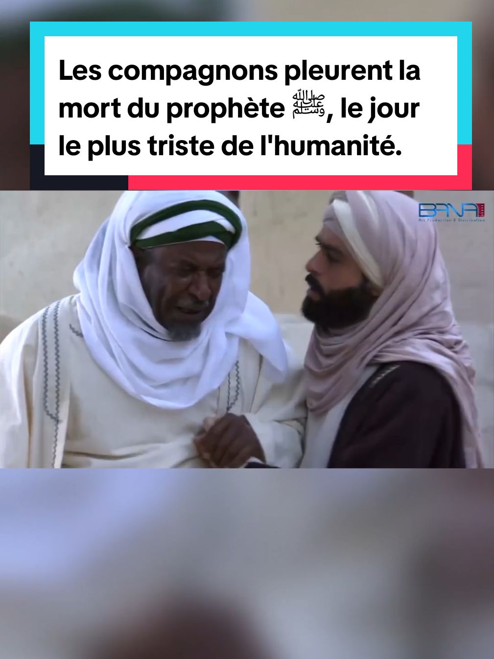 Les compagnons pleurent la mort du prophète ﷺ, le jour le plus triste de l'humanité. Extrait de la série Rayat al-Haqq qui retrace la vie des compagnons après la mort du messager d'Allah ﷺ #Islam #Allah #Coran #rappelislamique #rappels_islam 