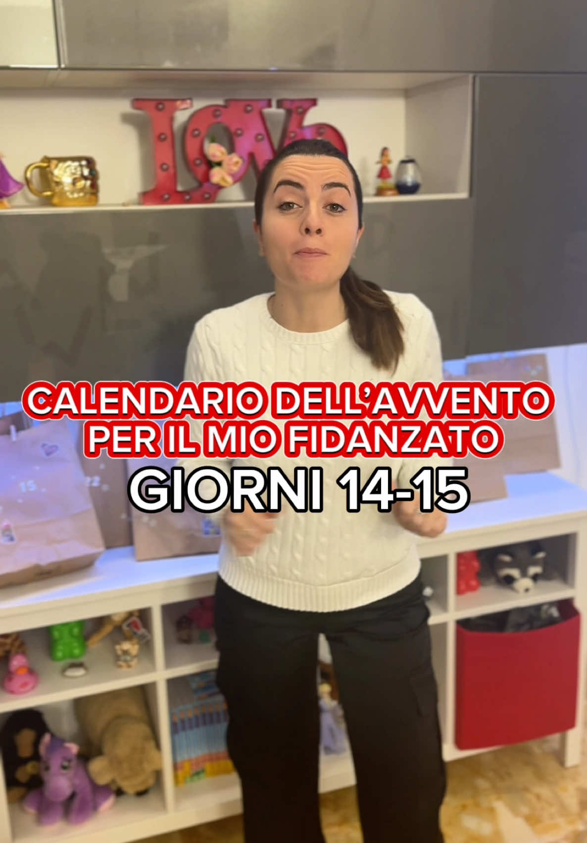 Scusate il ritardo 😅 #danierobbi #calendariodellavvento #natale 