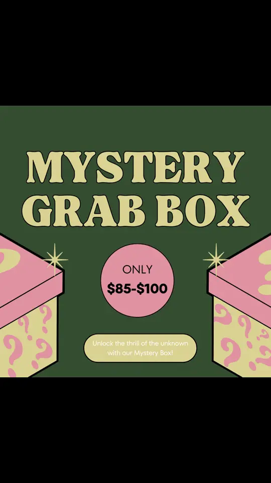 ✨ This is WILD!!✨ I can’t believe we’re already on the 6TH restock of our Mystery Grab Boxes 😱—you guys are loving them SO much, and I’m beyond grateful for all the support! 💕 If you don’t know, here’s the scoop: 📦 The 12x12x12 box is only $100 and packed with $250 worth of products (yes, you read that right!). 📦 Or grab the 12x10x6 box for $85 and get $200 worth of goodies! These always sell out FAST 💨, so don’t wait—snag yours now and see what treasures are waiting for you inside! 🎉