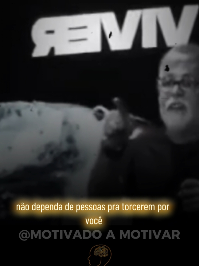 Não dependa de pessoas para torcerem por você.💰💡🧠#mentesmillonarias #reflexão #torcedor #incentivo #motivacional 