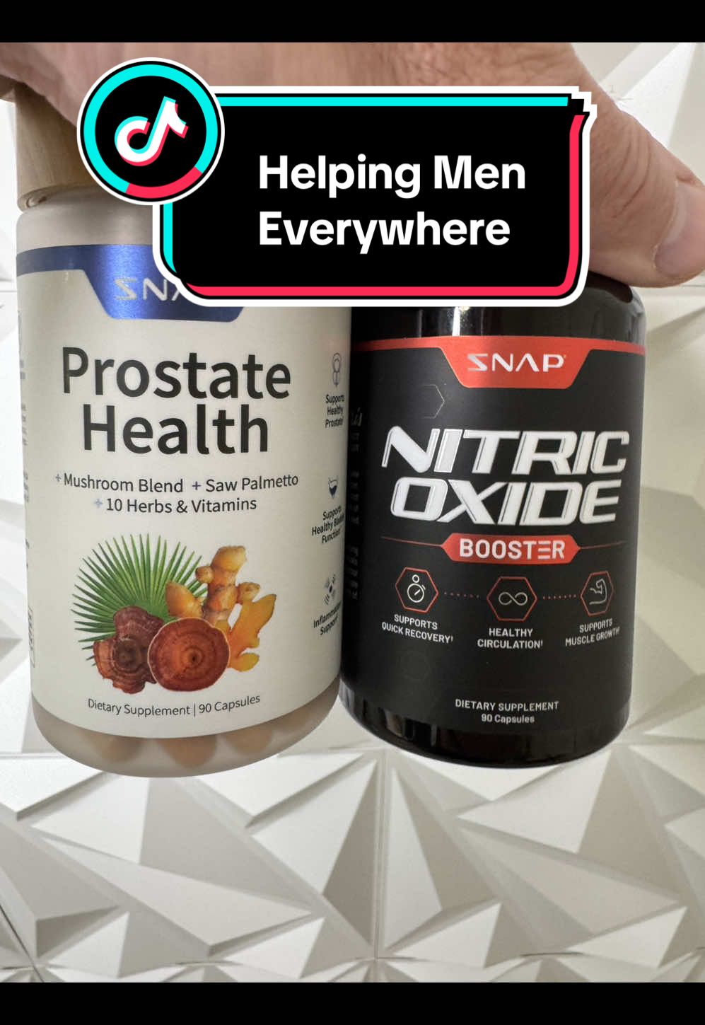 ALL Men are looking for a way to get that youthful feeling back #menshealthtips #menshealth #menshealthwareness #snapsupplements #nitricoxcide #prostatehealth #tiktokshopholidayhaul #newyearnewaura 