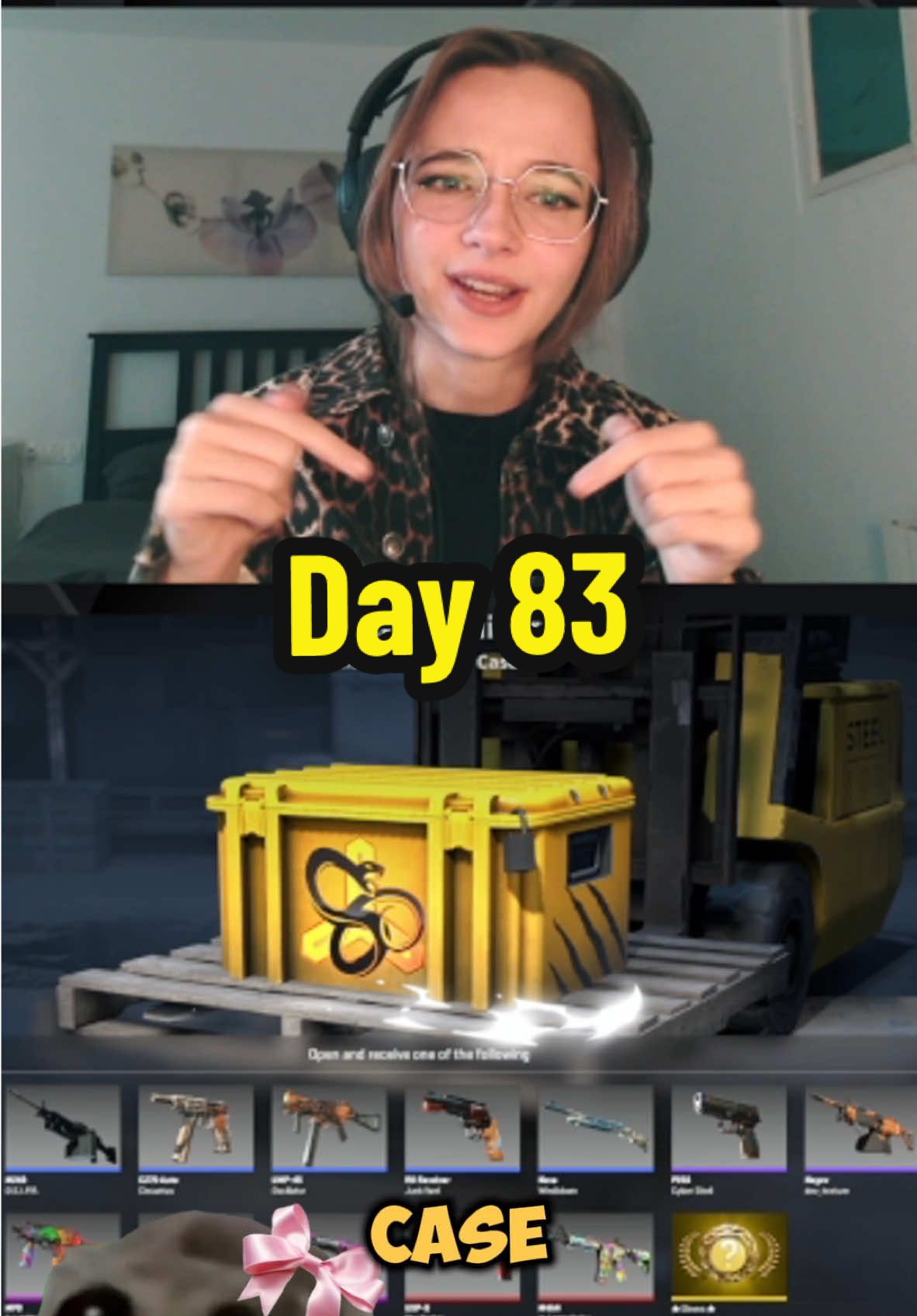 Gold challenge day 83 #cs2 #gaming #gamersoftiktok #pcgames #counterstrike #cases #challenge #viral 