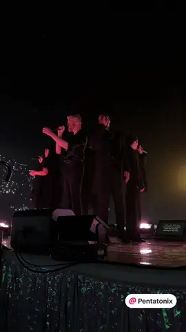 I will never forget this night 🥹 18,500 people in a football stadium 😮‍💨 Love being apart of this team 💚 @Pentatonix