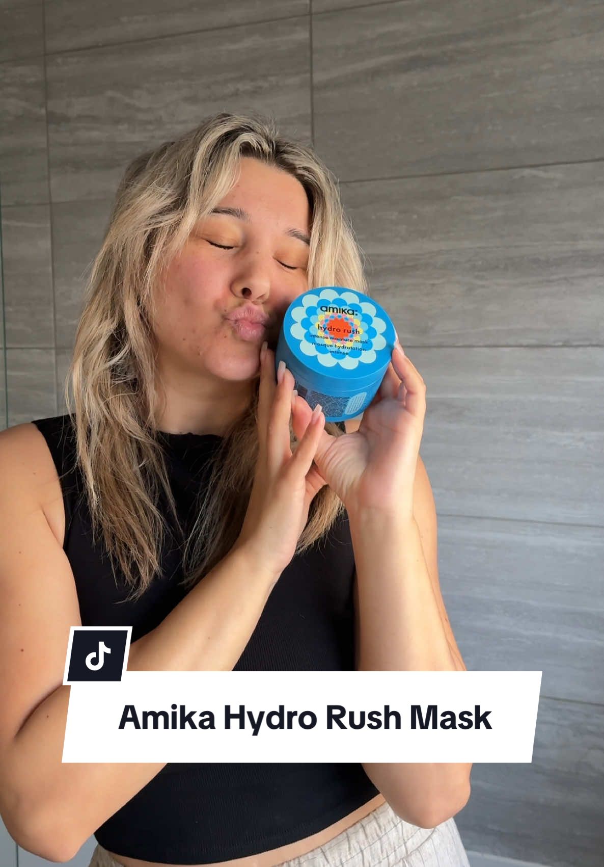 Amika gifted me this amazing product. I’ve been using the Amika Hydro Rush Mask, and it has been a game changer for my dry hair especially during these harsh winter days! I like to apply it after washing my hair and let it sit for about 15 minutes, giving it time to work its magic. The result? Silky, hydrated, and healthy-looking hair. f you’re struggling with dry hair, I can’t recommend this enough.  Available now at Space NK 🤍 Treat yourself and give your hair the hydration it deserves. You won’t regret it 🩵  @amika @SPACE NK  #amika #amikahydrorush #haircare #haircareroutine #hairmask #hairtransformation #hydration #hydrorushmask #spacenk 