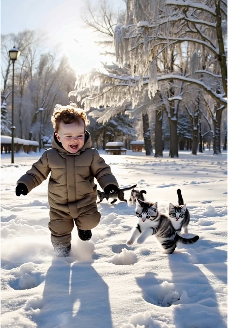 Let it snow ❄️ #kitten #baby 