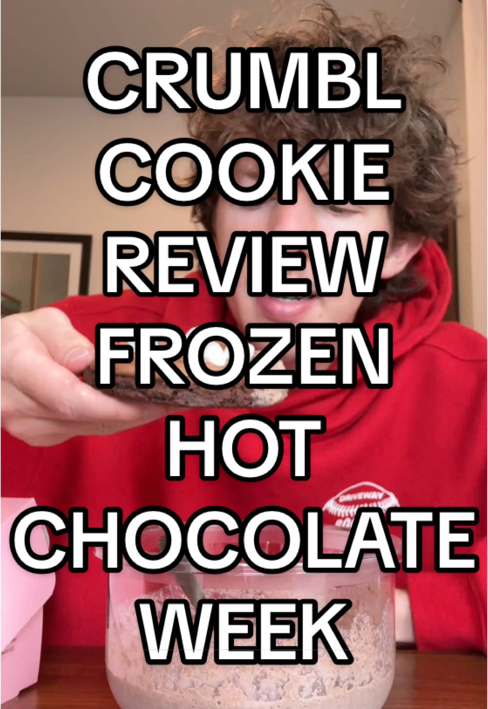 CRUMBL COOKIE REVIEW FROZEN HOT CHOCOLATE WEEK