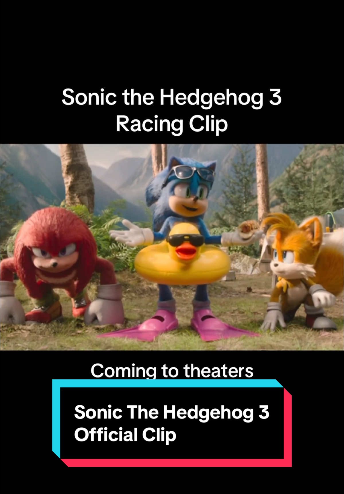 Ready to see who will make it to the finish line? Experience #SonicMovie3 - Racing into theaters this Friday. Run and grab your tickets now at the link in bio! #movietok #filmtok #sonic3 #sonicthehedgehog #sonicthehedgehog3 #holiday #movieclip 