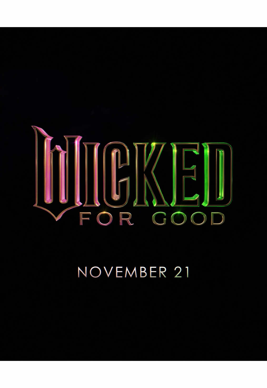 You will be changed. Wicked: For Good, only in theaters November 21, 2025.💚🩷