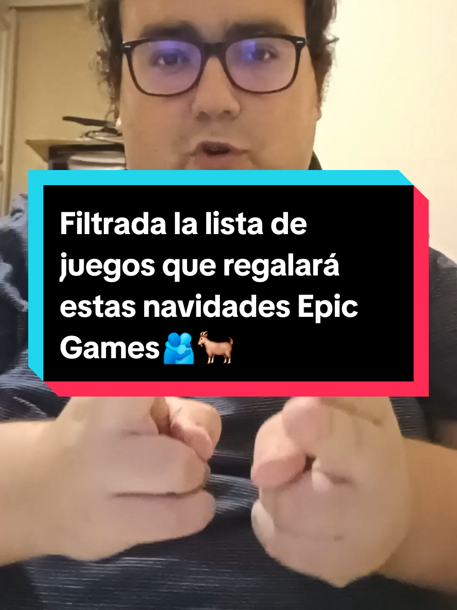 Filtrada la lista de juegos que regalará estas navidades Epic Games🫂🐐 #epicgames #freegames #epicgamesstore #videojuegos #windows #windows10 #windows11 #fyp #foryou #parati 