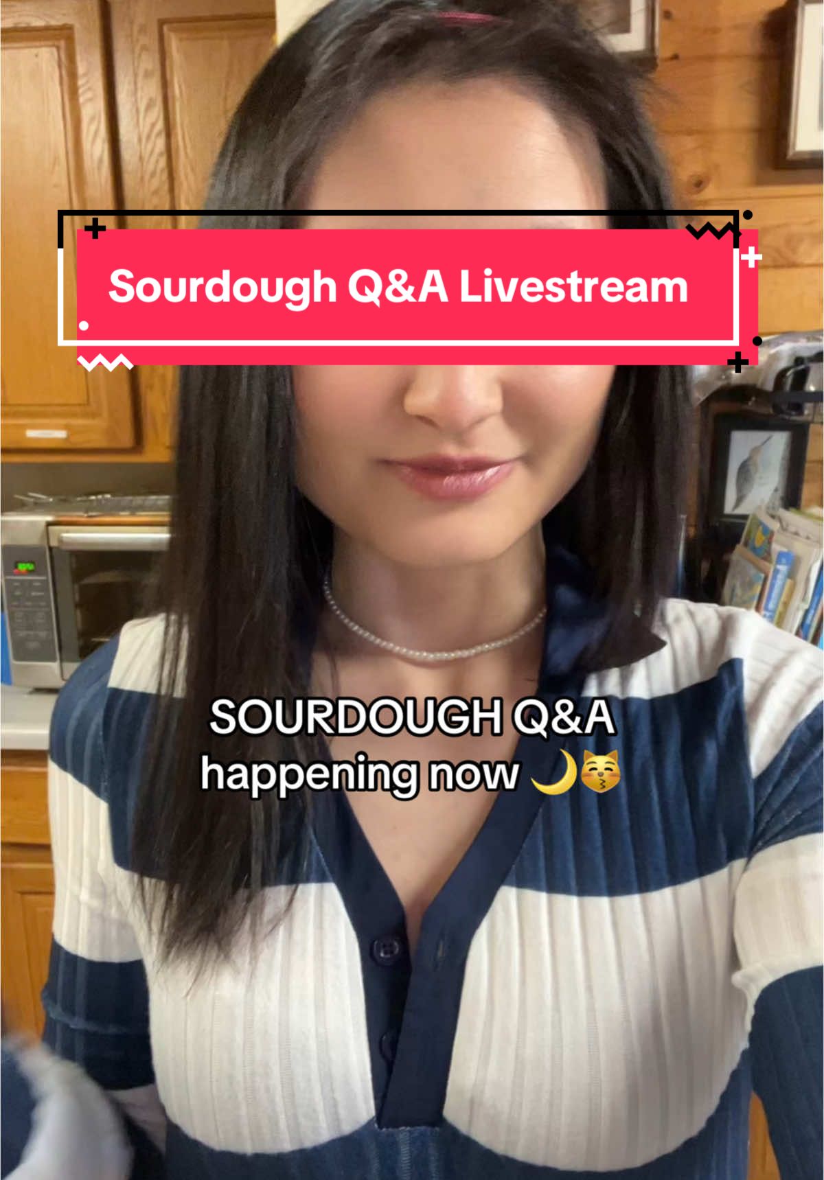 #stitch with @daisy’s delights come join my sourdough/aliqout q&a livestream ((: 