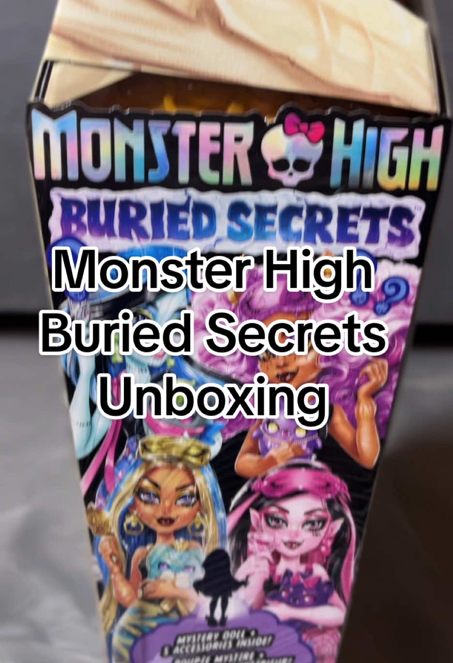 My first buried secrets doll found her at @Müller @Monster High #monsterhigh #buriedsecrets #monsterhighg3 #mattel #dollcollector #skullector