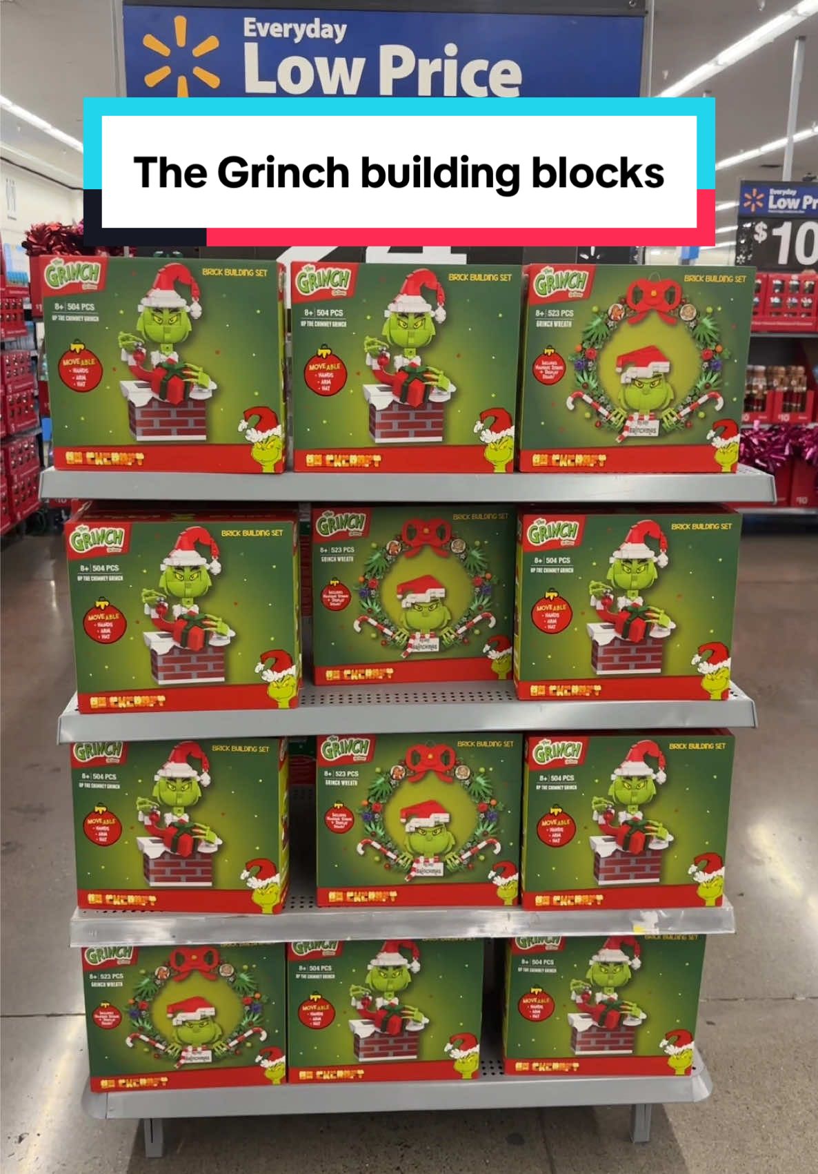 The Grinch Building sets at Walmart ♥️🎄 #walmart #walmartfinds #walmartshopping #walmartbuildingsets #walmarttoys #christmas #thegrinch #thegrinchtiktoks #thegrinchwhostolechristmas #thegrinchbuildingset #buildingblocks #legos #christmaslegos #fyp #viral #tiktokvira 