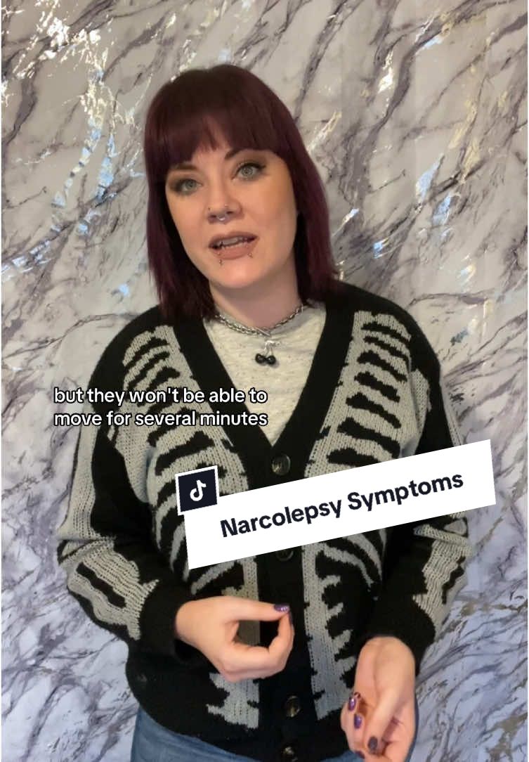 Replying to @Viina Here are some symptoms of narcolepsy for ya! #narcolepsy #sleepdisorder #sleepdisorderawareness #idiopathichypersomnia #narcolepsyawareness #narcoleptic #sleepstudy 