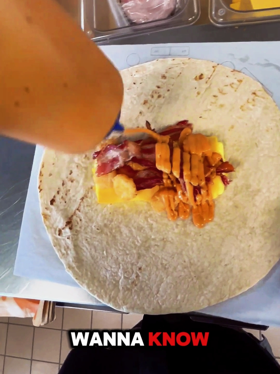 A double bacon egg breakfast burrito - Burger king POV #burgerking #burgerkingguy #povfood #pov #viral #fyp 