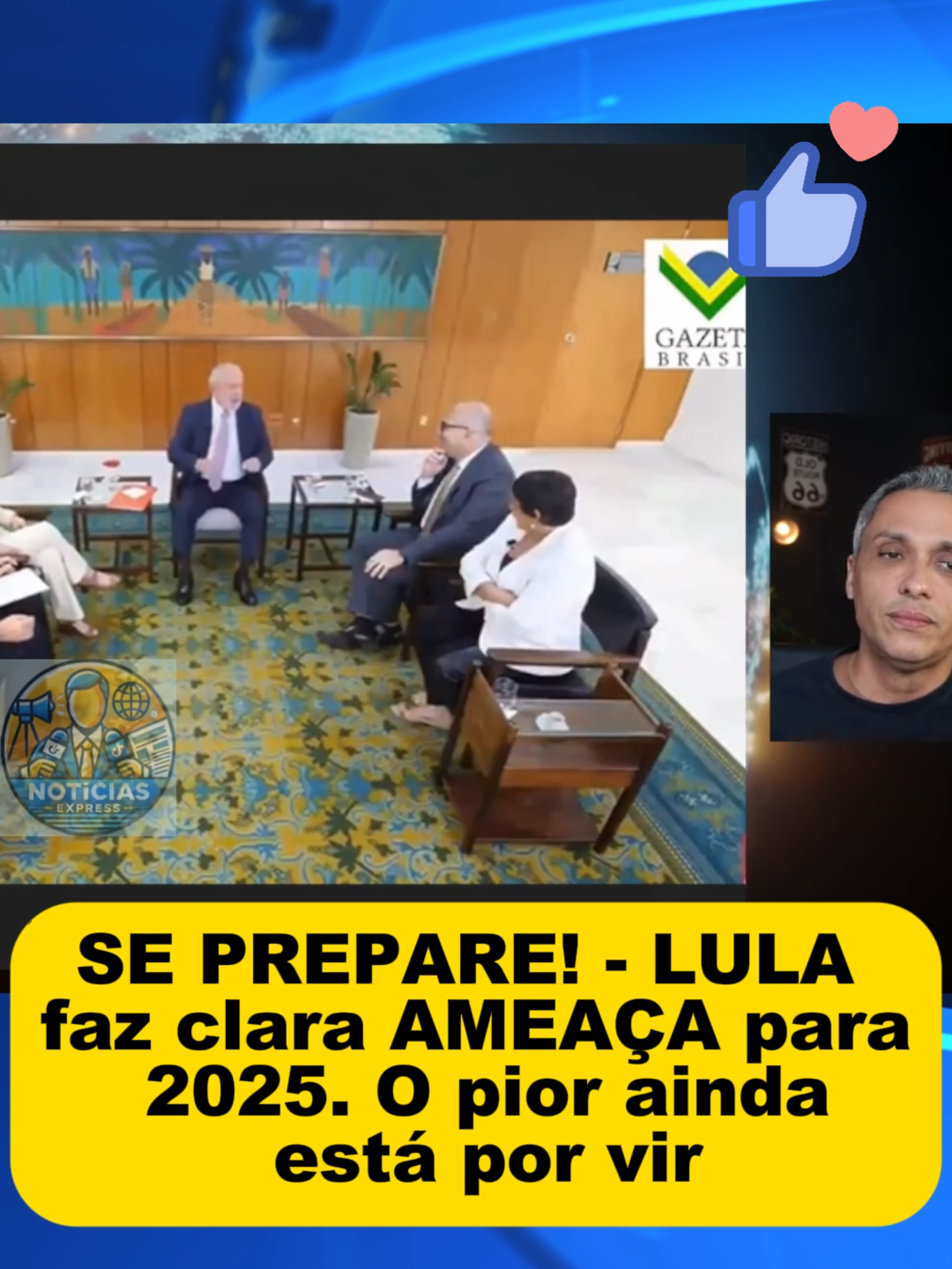 Lula quer vingança #foralula #gustavogayer #bolsonaro #stf #esqueda #brasil #stf #prisão #2025opiorano@@