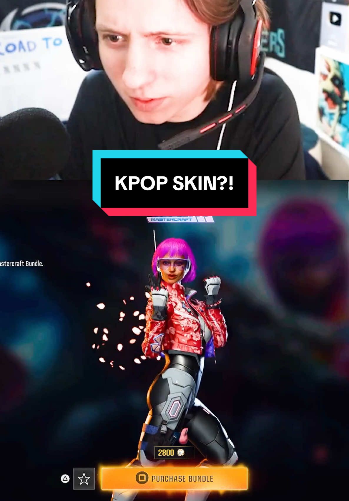 They added a KPOP SKIN to CALL OF DUTY 😭 #fyp #blackops6 #callofduty #gaming 