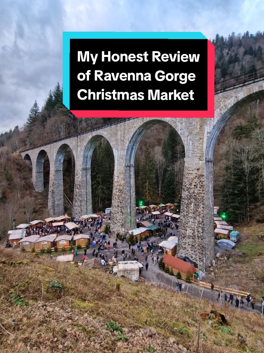 my honest review of the Ravenna Gorge Christmas Market after visiting last week.  #christmasmarket #weihnachtsmarkt #blackforest #germany #visitgermany 