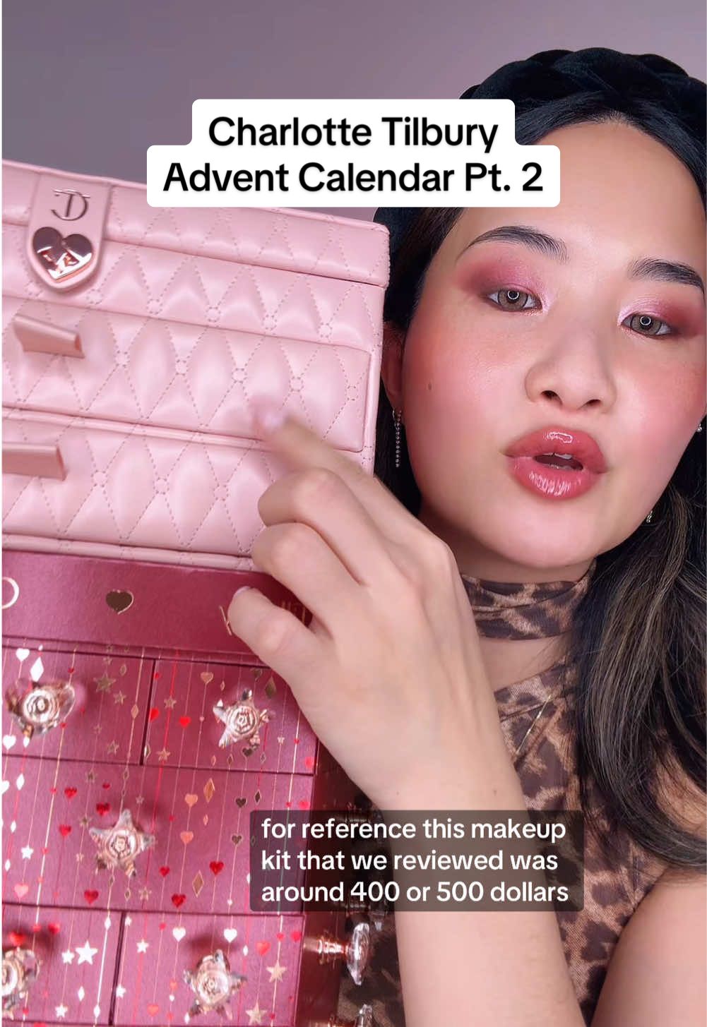 Yes dahhling the packaging on this charlotte tilbury advent calendar goes so hard 🫨❤️📦😮‍💨😭 #makeupchallenge #makeupadventcalendar #adventcalendar  