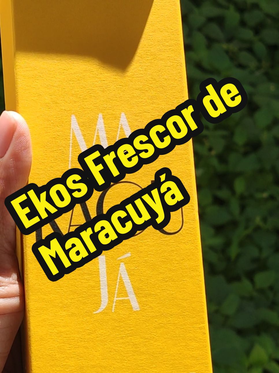 #Ekos frescor de #Maracuya con #aceites especiales #brasileños. Fragancia encantadora y refrescante  ➡️Recuerda que son productos veganos y #libresdecrueldadanimal 🐰 #promocion #saludybelleza #cuidadopersonal #viralvideos #emprendiendoentiktok #natura 