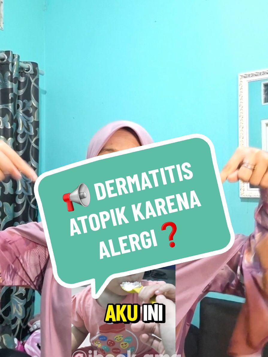 Dipikir hanya ruam merah biasa, namun ternyata dermatitis atopik yang dialami anakku disebabkan oleh alergi.  #alergi #dermatitisatopik #dermatitis #pejuangalergi 