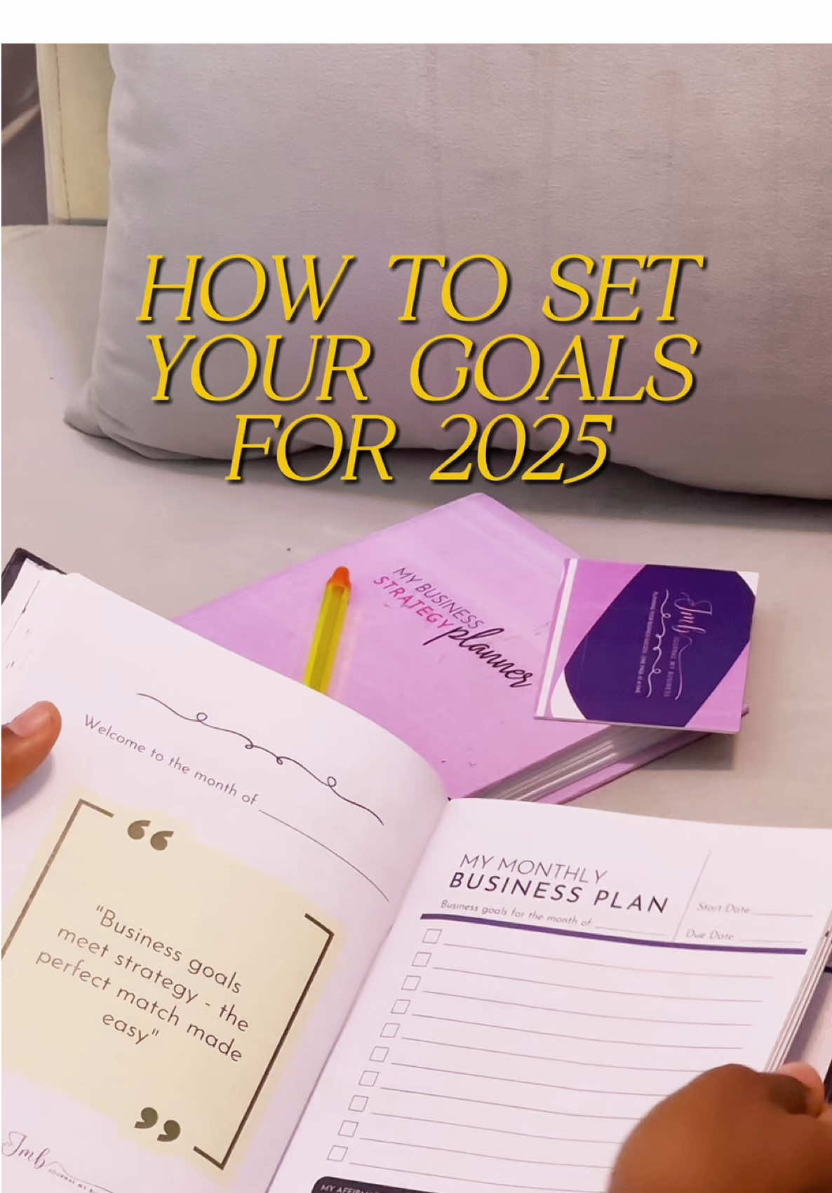 YOU’VE BEEN SETTING YOUR GOALS THE WRONG WAY‼️ DAY 4/30 of our Upcoming sales journal launch diary✅ @JOURNAL & PLAN YOUR BUSINESS  This year, I decided to stop setting random goals and started doing it the right way—and it completely changed my life🤭! All because I learned how to set SMART goals. NOW IT’S YOUR TURN!  I’m about to drop the ultimate tools to help you plan, track, and achieve your goals: The Sales Journal and Business Strategy Planner—plus exciting free goodies to help you make your 2025 a SUCCESS 🥳🚀! CLICK THE LINK IN MY BIO or comment WAITLISTand I’ll send you the link to join the pre-order/waitlist group to be part of the first people to purchase it when preorder is LIVE🤩✨ . Let’s do this together! See you on the next one🥳 #contentmarketing #smallbusinesses #contentforbusiness #socialmediamarketingtips #socialmediamarketing #socialmediatips #socialmedstrategy #SmallBusiness #smallbuisness #smallbusinesstips_ #smallbusinesstiktok #contentexamples #contentmarketingstrategy #contentmarketingtips #marketing #marketingdigital #marketingstrategy #marketingbusiness #contentforbrands #contenttemplates #contentcreators #businesscontent #businesstips #businesstipsforyou #businesstip 