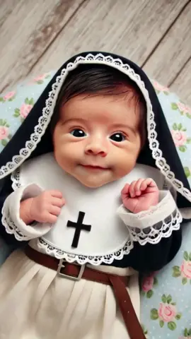 Pequena no tamanho, gigante na fé. Uma anjinha enviada por Deus! ✨🙏 #BlessedBaby #BabyFaith #ReligiousBaby #FaithInGod #CatholicBaby #HolyBaby #BabyNun #NunBaby #FaithAndLove #DivineBlessing #CatholicFaith #ReligiousLife #BabyBlessings #GodsGift #BabyMiracle #LittleNun #GodIsGood #PrayForBaby #TinyFaith #ViralBaby #FaithHopeLove #HolyBabyViral #ViralCute #ViralMoments #Innocence #elysjurado #FéEmDeus #BebêDeFé #BebêCatólico #BebêAbençoado #BênçãoDivina #MilagreDeDeus #PresenteDeDeus #DeusÉFiel #BebêMilagre #NossaSenhora #AnjoBebê #Fé #Cristo #canva #kling @canva @kling