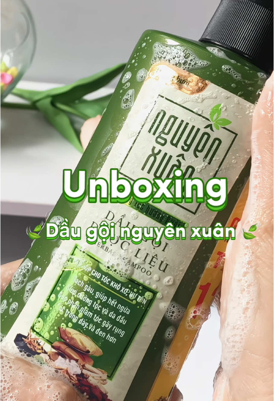 Chăm tóc đón tết nè mấy bà ơi✨💗✨✨#daugoinguyenxuan#duongtoc#nguyenxuan#unboxing#xuhuong2024#viral#affiliate 