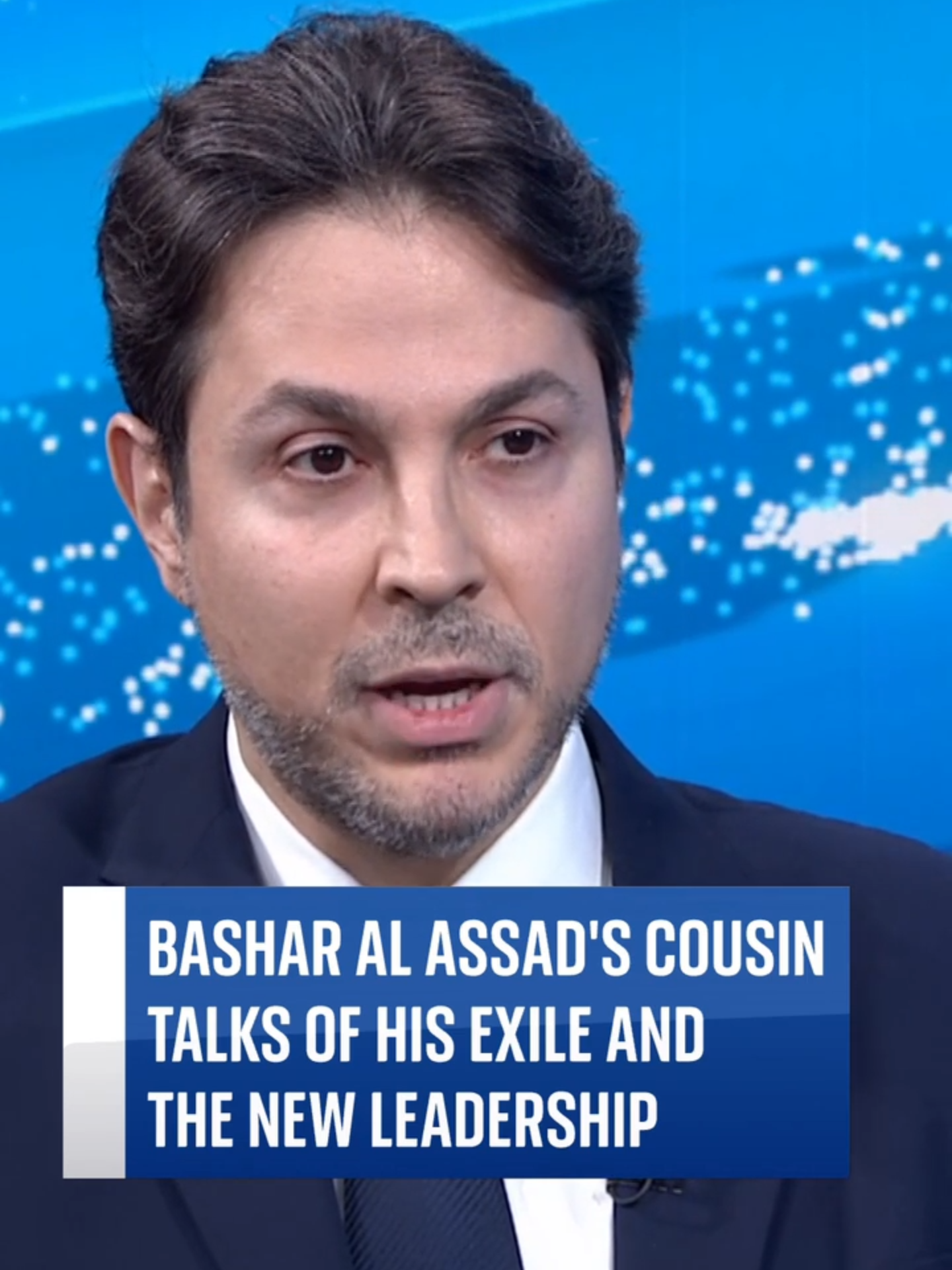 Bashar al Assad's cousin has been speaking about his exile and #Syria's new regime.