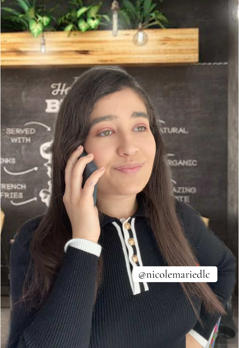 Will she really be there in 15 minutes though? 🧐 #nicoledelacruz #nicolemariedlc #pov #drama #food #luxury #restaurant #customerservice #shopping #clothes #makeup #losangeles #singer