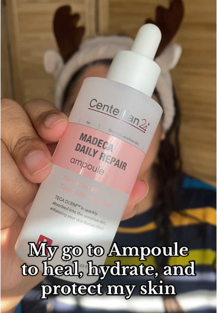 ✨ When your skin battles UV rays, cold wind, and fine dust… it’s time for some serious repair! Let’s give sensitive skin the soothing it deserves with @Centellian24_global Madeca Daily Repair Ampoule, Toner, and Essence Lotion! 💧 below #k#kkincare #k#koreancreamk#koreanampoulek#koreanlotionc#centellian24A#Activeeca #s#sensitiveskina#acneroneskin #k#koreanpatch       