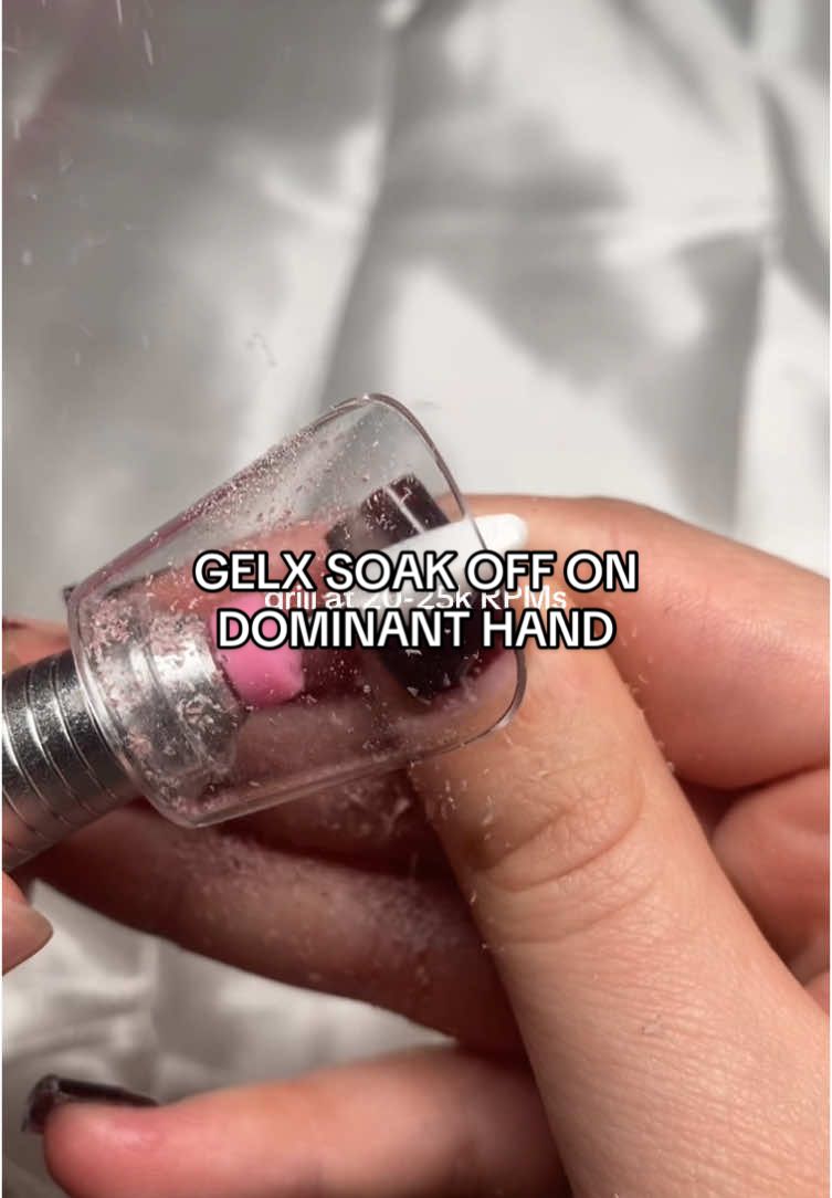 be ready for another gelx removal soon bc im tired of my new set already😭 #nailtech #beginnernailtech #gelxnails #gelxnailtech #gelxremoval #gelxsoakoff #nailsoftiktok #nailsartvideos #nails #nailtoktok #nailtok #winterfinds #nailzcece #fyp #fy #abcxyz #fypシ゚viral #beautytoks #biabnails 