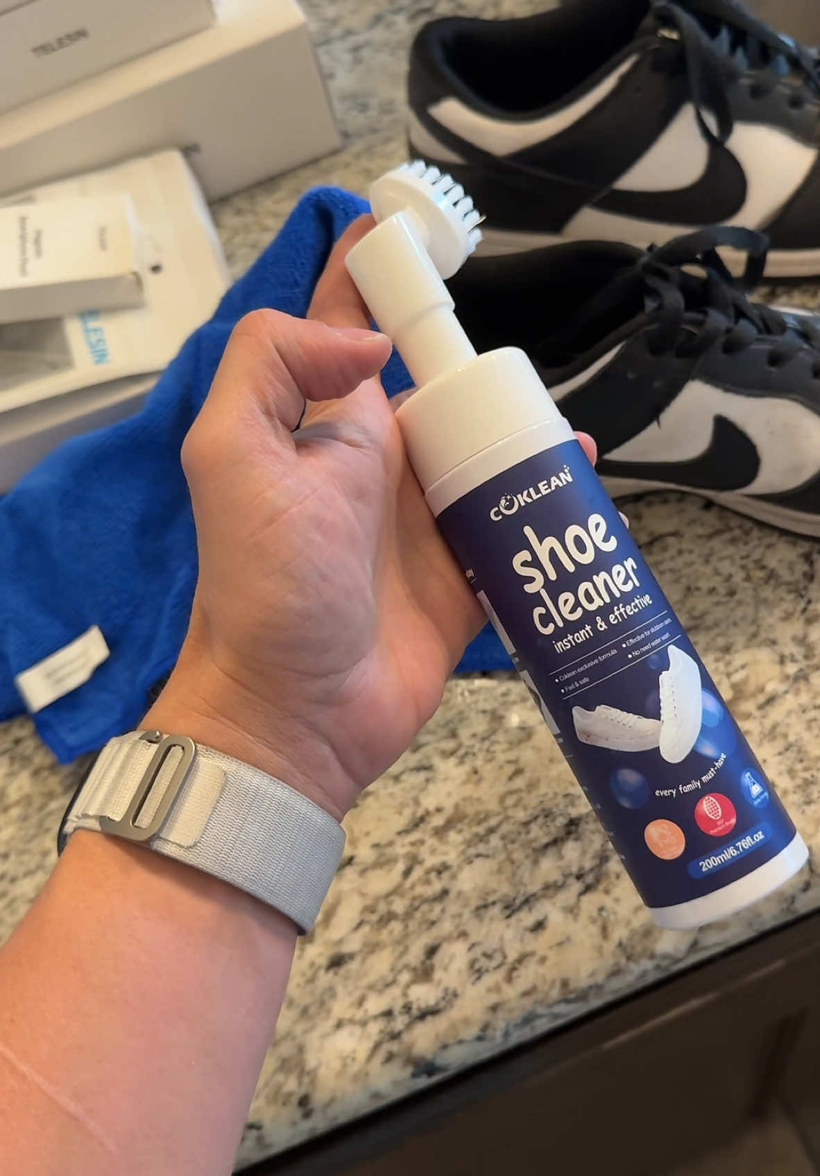 You have to check out this awesime #cokleanshoescleaner absolutely amazing #shoecleaner and discounted! #kahlaDeals #Kahlatalk #Kahlatech #tiktokshopcreatorpicks