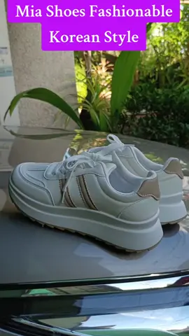 Mia Shoes Fashionable Korean Thick Bottom Rubber Shoes for Women Comfortable #shoesforwomen#miashoes #sneakersshoes#whiteshoes #rubbershoes#tiktokfinds #tiktokviral#fyp #tiktokaffialate  #foryoupage 
