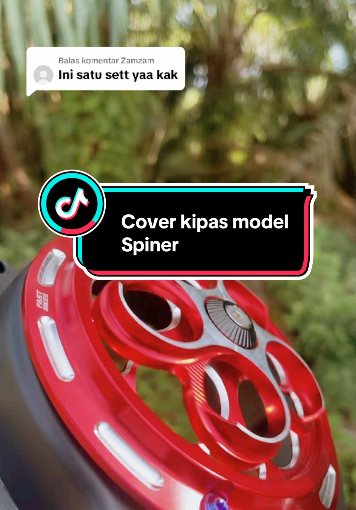 Membalas @Zamzam cover kipas spiner motor matic#coverkipasspiner #variasimotor #tiktokaffiliate #trending 