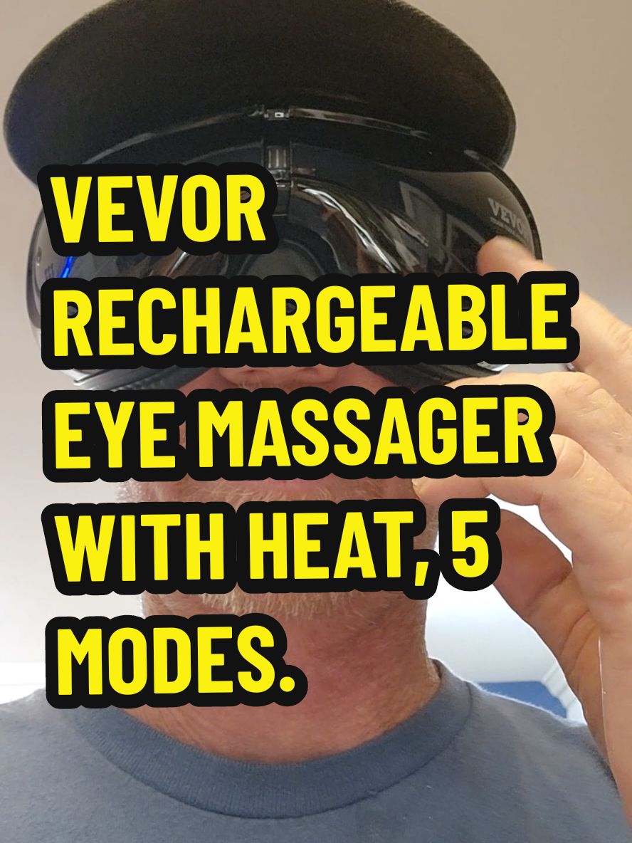 VEVOR EYE MASSAGER WITH HEAT, HEATED EYE MASSAGER MASK WITH 5 MODES AND BLUETOOTH MUSIC, 180° FOLDABLE, RECHARGEABLE, GREAT FOR MIGRAINES, EYE STRAINS, DARK CIRCLES. #fyp #eyemassager #eyemassagers #eyemassagerwithheat #viral #tiktok #fypage #fypシ゚viral #fy #vevor #vevorproducts #eyes #rechargable #lookatthat #wow  #vevoreyemassager #lookatthis #migraine #eyestrain #heated #ttsdelightnow #giftguide #spotlightfinds #treasurefinds #christmassale #christmassales #christmasdeals #TikTokShop #tiktokshopping #trending2024 #viralvideos #onsale #flashsale #giftideas #giftidea #gift #look #tiktokshopfinds #tiktokfinds #tiktokfind #tiktokviral #ttsacl #tiktokviralvideo #trending #tiktokmademebuyit #foryou #foryoupage #trending #tiktokmademedoit #getyours #today #blackfridaysale #dealoftheday #blackfridaydeal #cybermonday #deal #deals #cybermondaydeals #sell #sale #tiktokshopblackfriday #watch #tiktokshopblackfridaysale #tiktokshopcybermondaysale #tiktokshopcybermonday @Vevor_US @HAIDEE_Vevor @vevor shop 