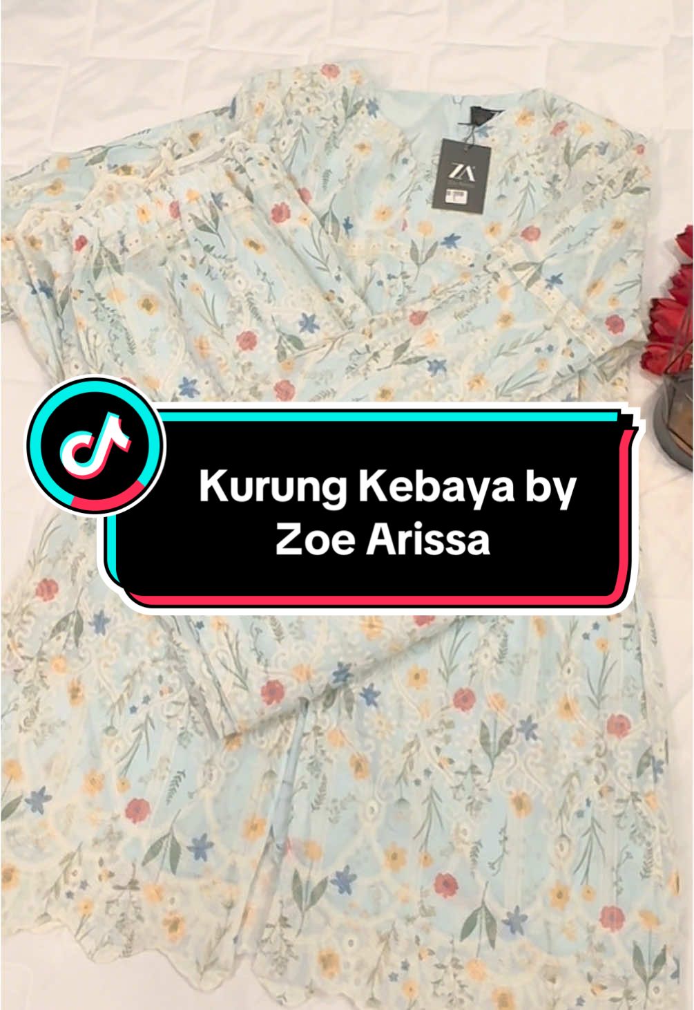 Cantik & manis di hari lebaran memakai baju Jawaria kurung kebaya by Zoe Arissa. #bajukurung #bajukurungkebaya #bajurayacantik #bajuraya2025 #zoearissa