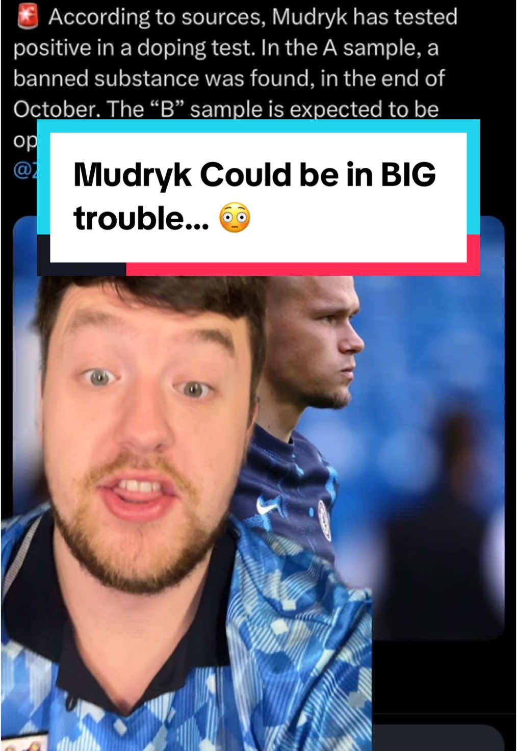 Mykhailo Mudryk could be in serious trouble for Chelsea #chelseafc #cfc #chelseafans #mudryk #footballnews #rorytalksfootball 