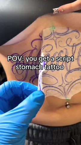 Only a few can survive a stomach tattoo  . . . . #tattooartist #tattoo #tatuaje #lettering #lashtech #barber #traditionaltattoo