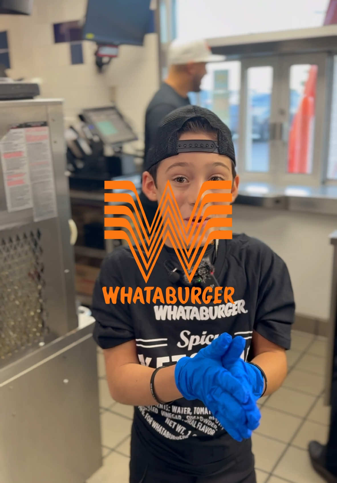 Working at Whataburger with Jose Trevino #baseball #basebroz #baseballlife #baseballlove #whataburger @Whataburger 