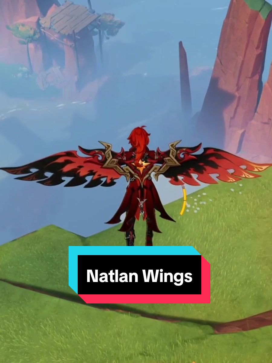 Diluc looks good in the Natlan wings  #GenshinImpact #genshin #natlan #natlangenshin #natlanreputation #reputation #diluc #dilucgenshinimpact #natlanwindglider #natlanwangs #finally #fyp 