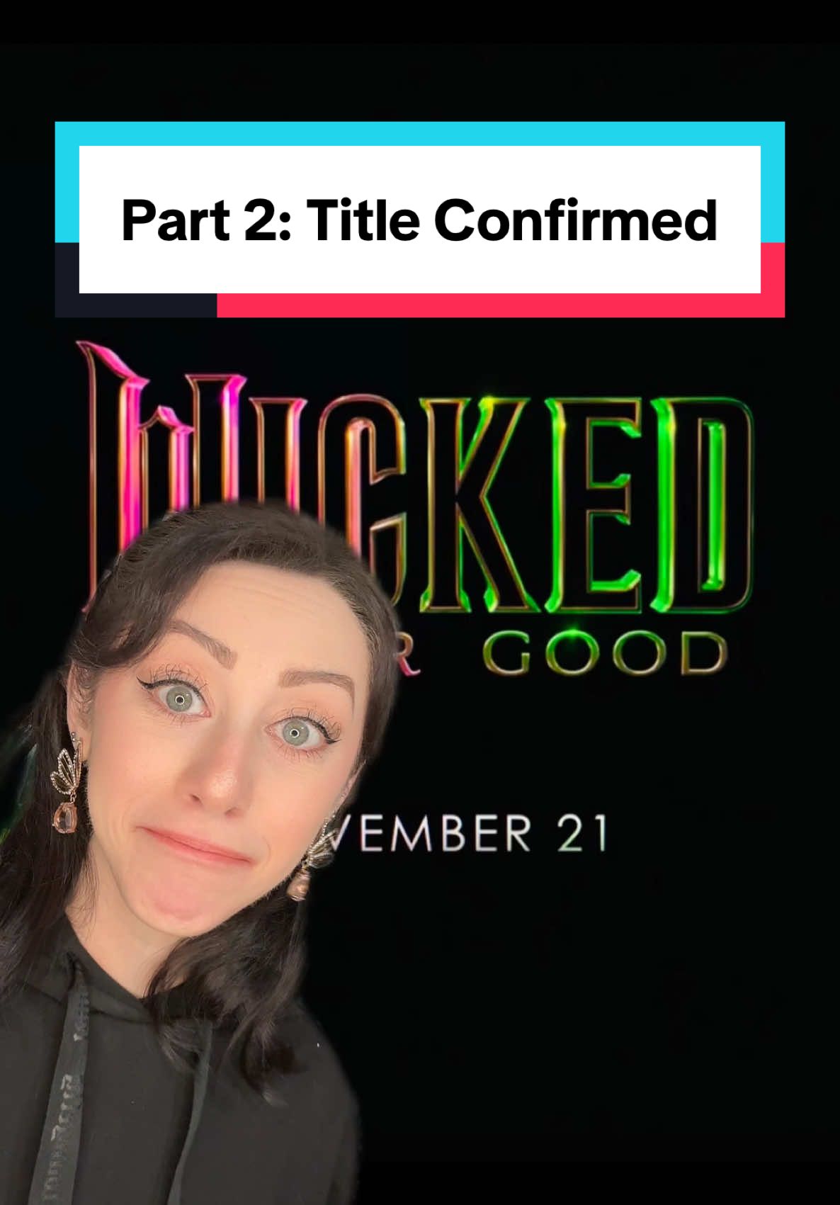 The official @Wicked Movie account has confirmed the official title of the second installment. #wickedmovie #part2 #forgood #cynthiaerivo #arianagrande #theozvlog #ozhistorian @Cynthia Erivo @arianagrande 